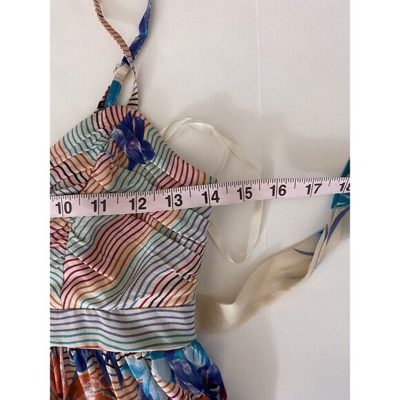 Yumi Kim Top‎ 100% Silk Floral Size XS Party Wedding Feminine - Picture 8 of 9